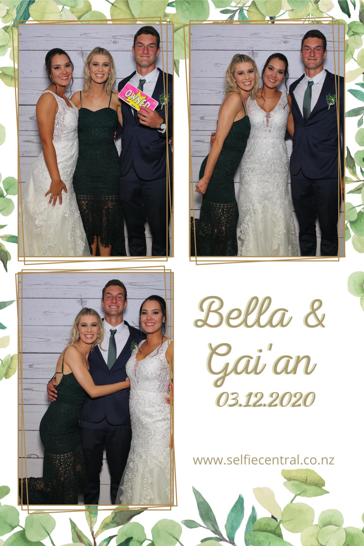 Bella & Gai'an's wedding | View more photos from the event at gallery.photobooth.co.nz/u/SelfieCentral/Bella-Gaians-wedding